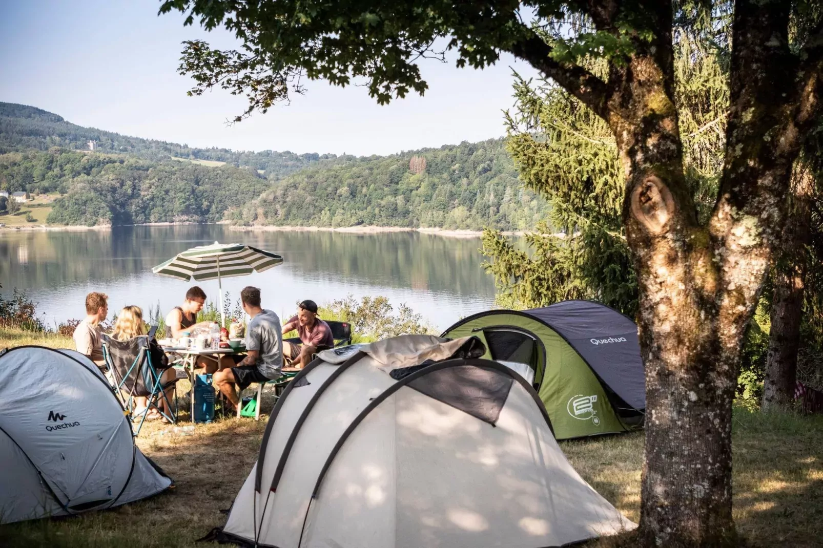 Camping Huttopia Lac de la Siauve 