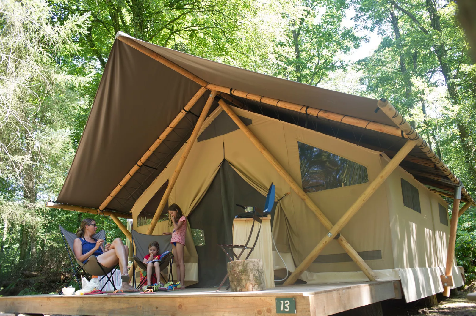 Camping Huttopia Lac de la Siauve -
