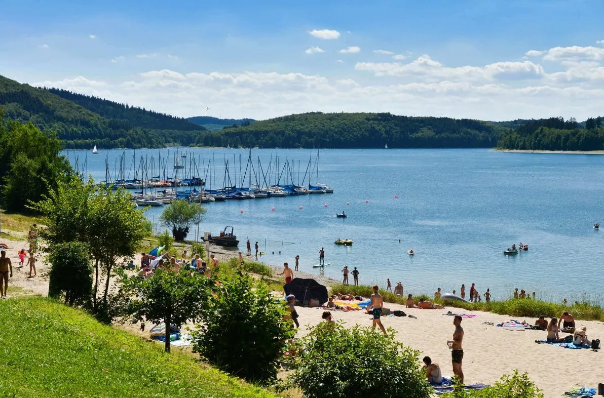 Familiencamping Biggesee-Waldenburg-