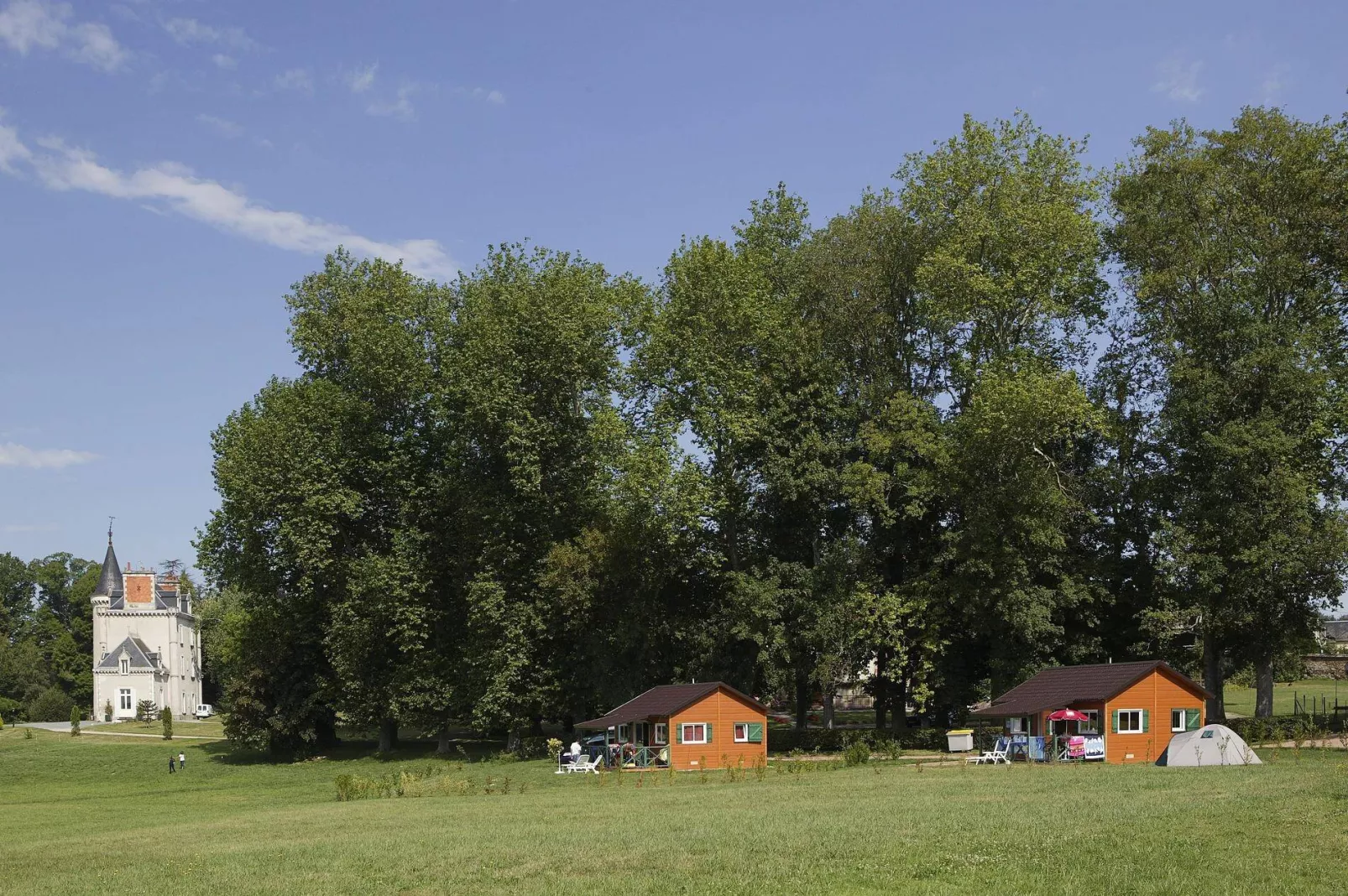 Camping Du Château de Poinsouze/les Castels -