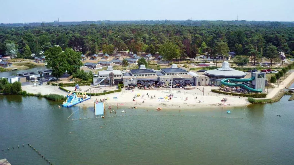 camping aan het strand