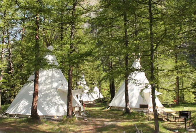 Camping Forêt des Mélèzes