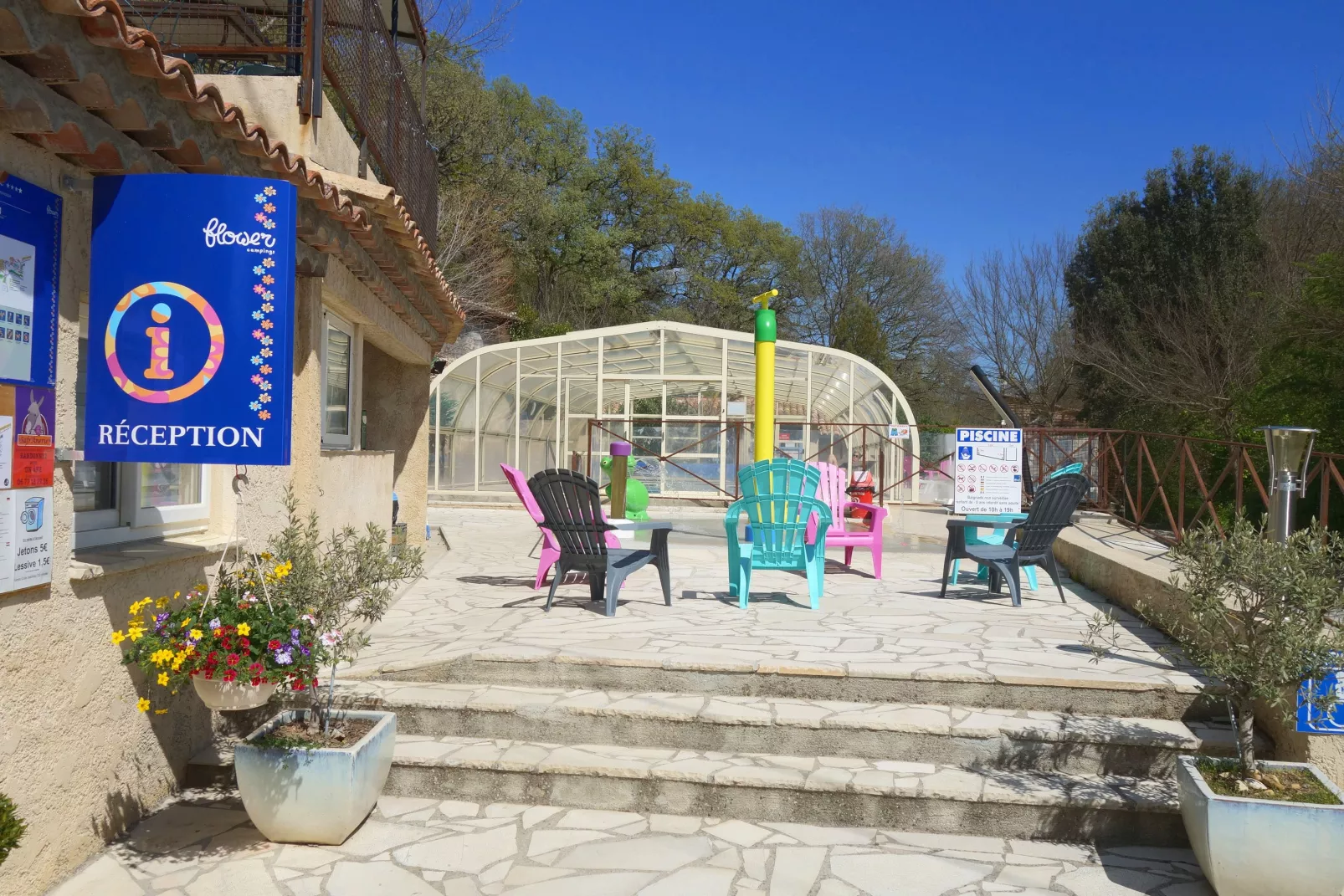 Flower Camping La Beaume -