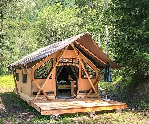 Camping Huttopia Bozel en Vanoise 
