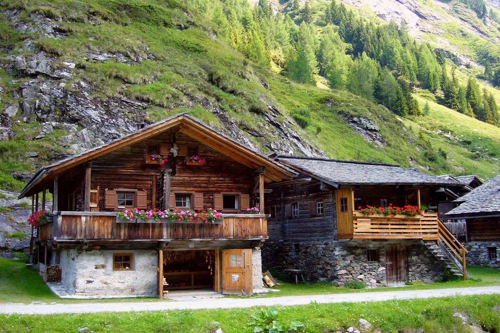 Berghut in Tirol