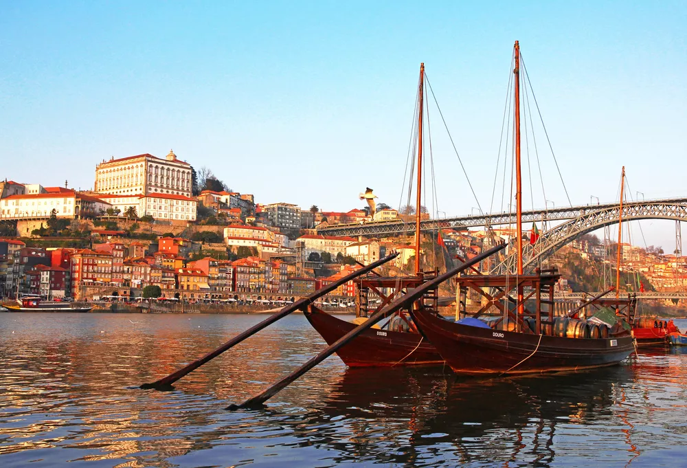 bootjes aan de rivier Douro